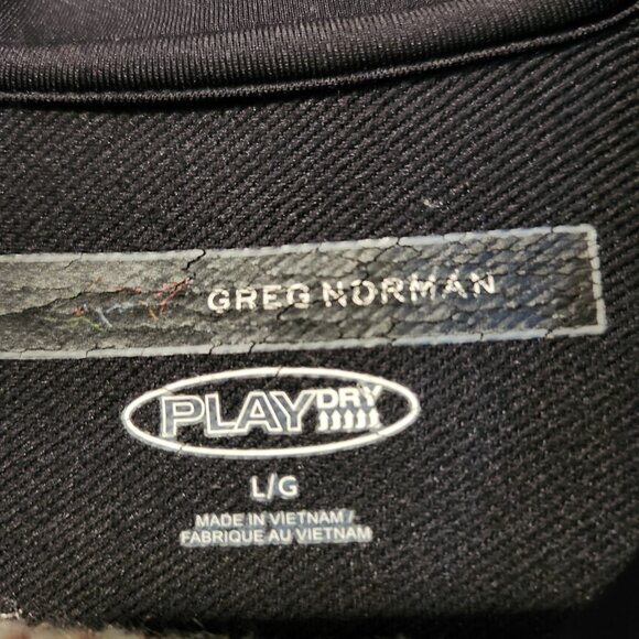 Greg Norman Play Dry 1/4 Zip Mens L Pullover From Broadstone Golf Course England - Picture 4 of 4